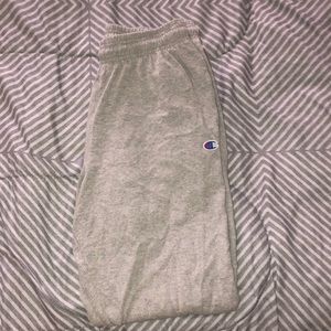 Champion grey cotton joggers unisex